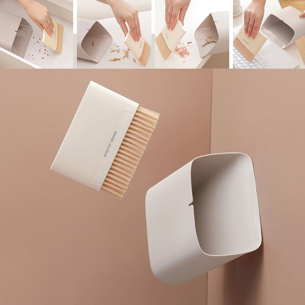 미니 빗자루 세트 고밀도 사무실 데스크 책상 청소도구