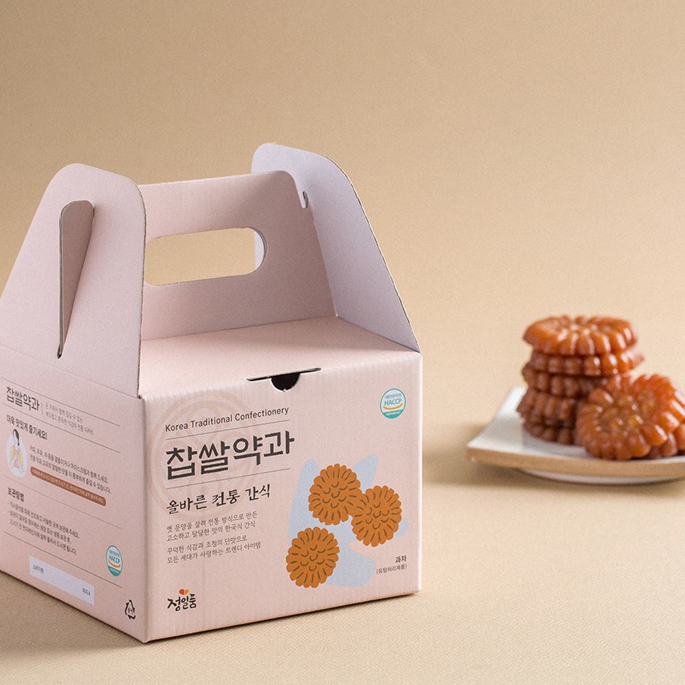 약과 선물 선생님 명절 단체 찹쌀