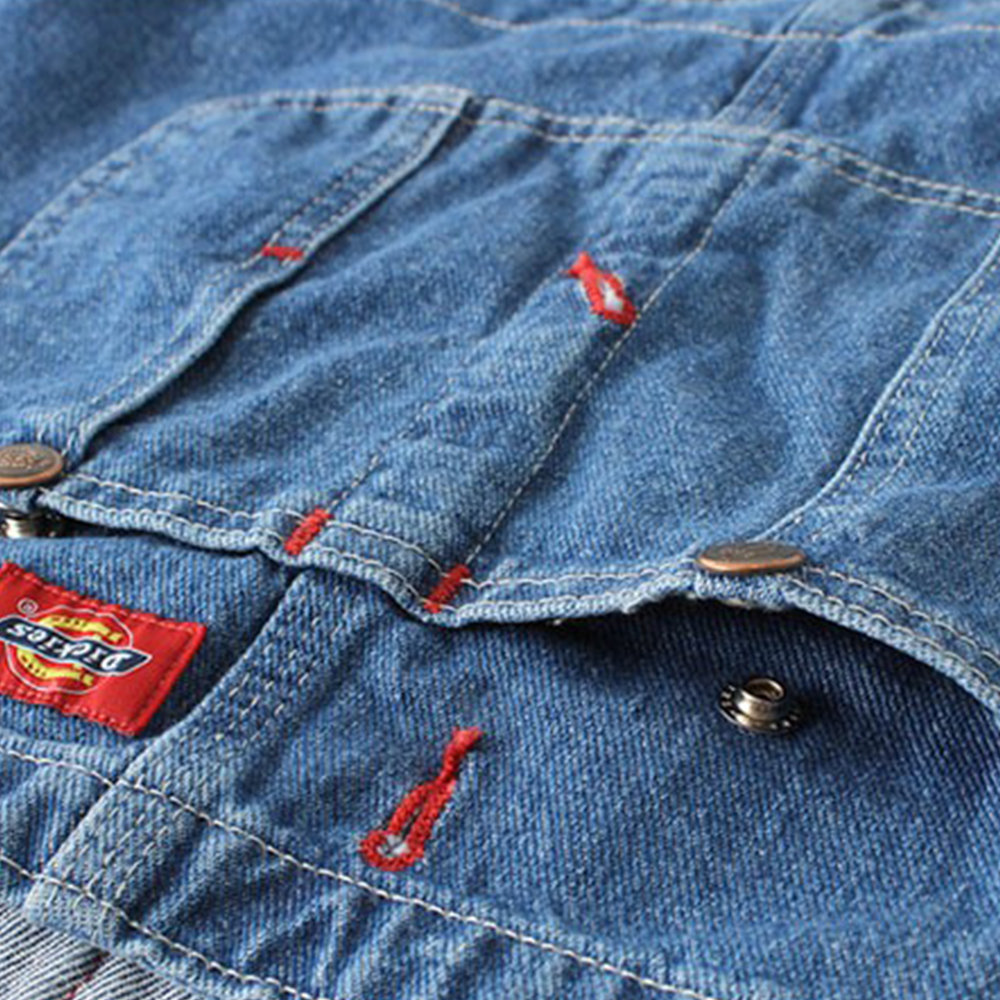 디키즈 인디고 빕 오버롤 멜빵바지 데님 점프슈트 8396 - 상세 이미지 4