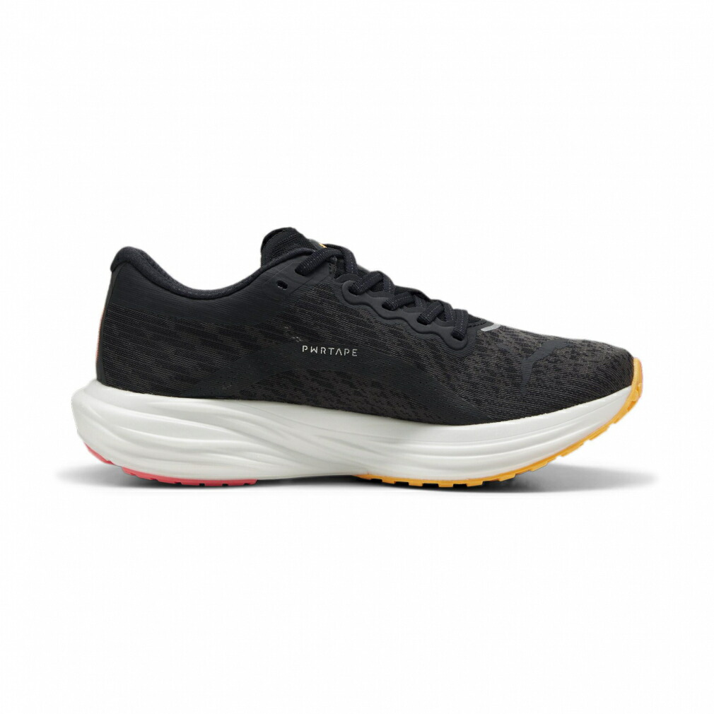 푸마 PUMA 디비에이트 나이트로2 남성 러닝화 조깅화 30969701 블랙X오렌지 옐로우 - 상세 이미지 2