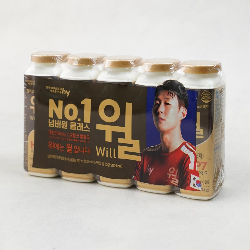 메가마트 한국야쿠르트 헬레코박터 프로젝트 윌 150ml(x5개) - 상세 이미지 2