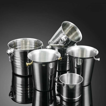 [해외]스텐 얼음통 와인 아이스 양주 바스켄 아이스버킷 로컬 골드 타이거 7L