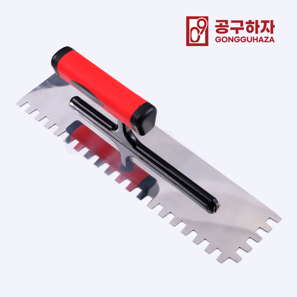 공구하자 타일 고대 흙손 미장칼 톱니 270mm 이미지 6