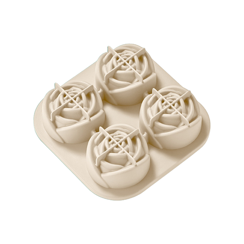 위스키 하이볼 장미 얼음틀 실리콘 얼음 트레이 화이트