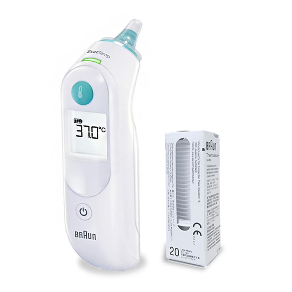 브라운 체온계 IRT-6030 필터 21개 포함 신생아 아기