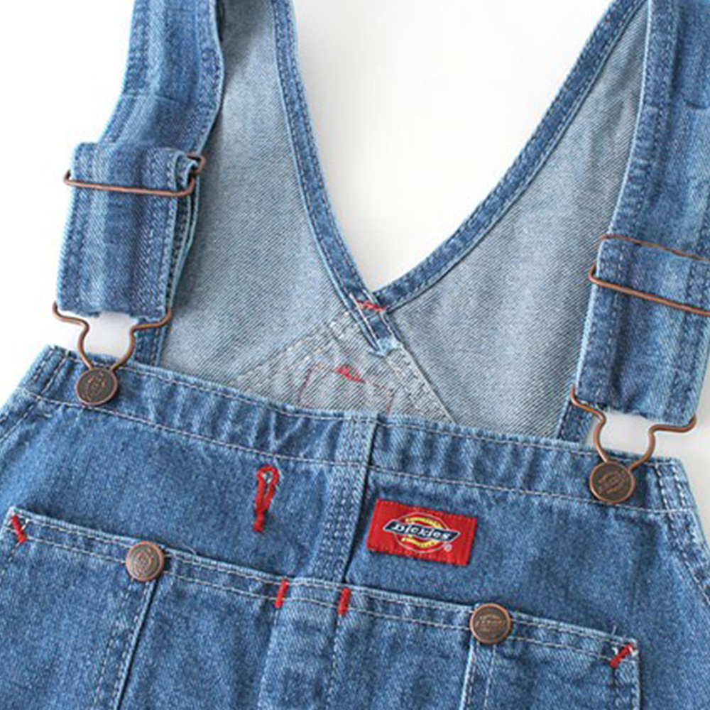 디키즈 인디고 빕 오버롤 멜빵바지 데님 점프슈트 8396 - 상세 이미지 2