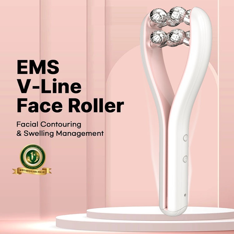 3세대 EMS 브이롤러 8중 입체 헤드 EMS 강도 강화버전 - 상품 이미지