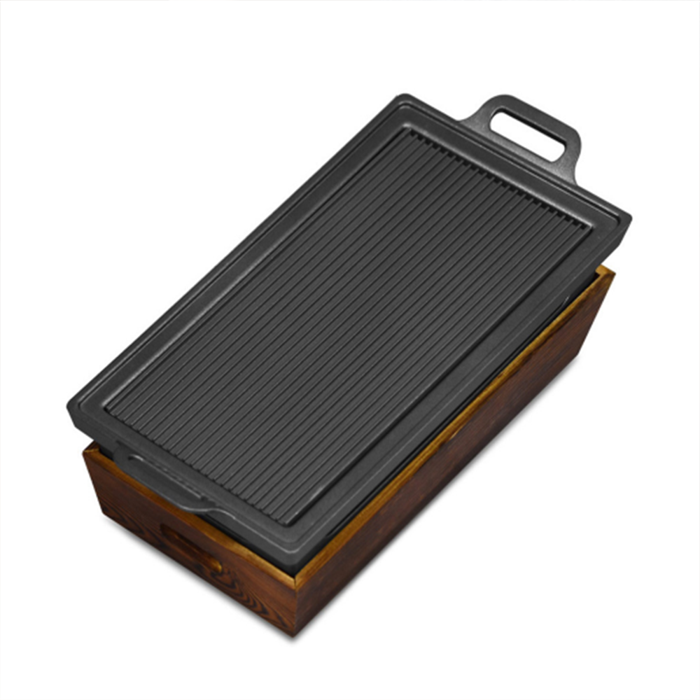 직사각 나무 화로 특대형 그릴 바베큐 가정용 꼬치 구이 닭꼬치 일본식 일본 생선 소고기