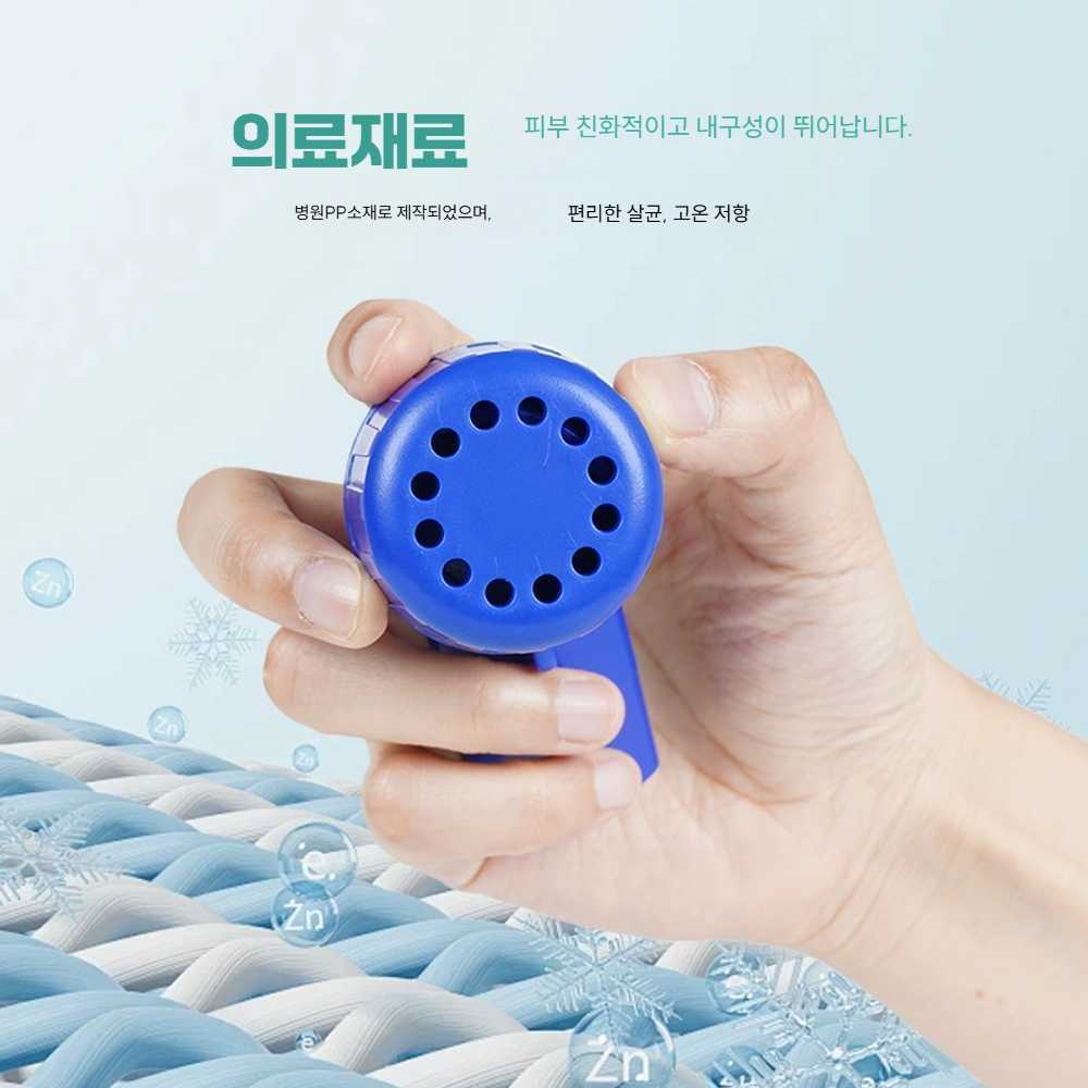 고스트캠프 가래제거기 수동식흉벽진동기 객담 배출기 녹색 가래 배출기 - 상세 이미지 3