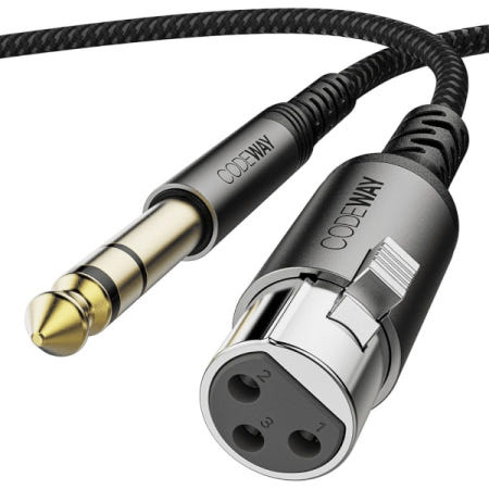 코드웨이 캐논 XLR to 5.5 스테레오 TRS F/M 변환케이블 SAXF5-3M 3m