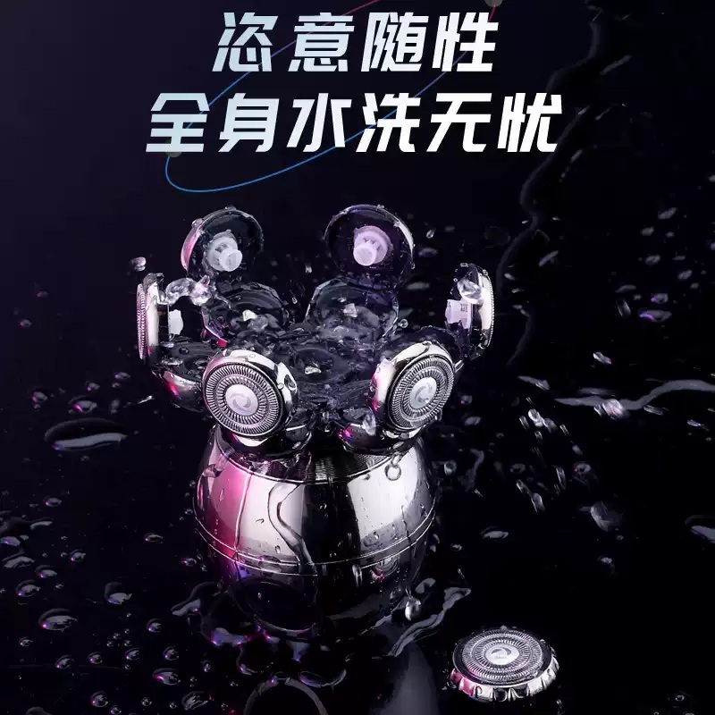 머리면도기 쉐이빙 삭발 휴대용 이발기 민머리 두발 헤어 안전면도기 털제거 - 상세 이미지 4