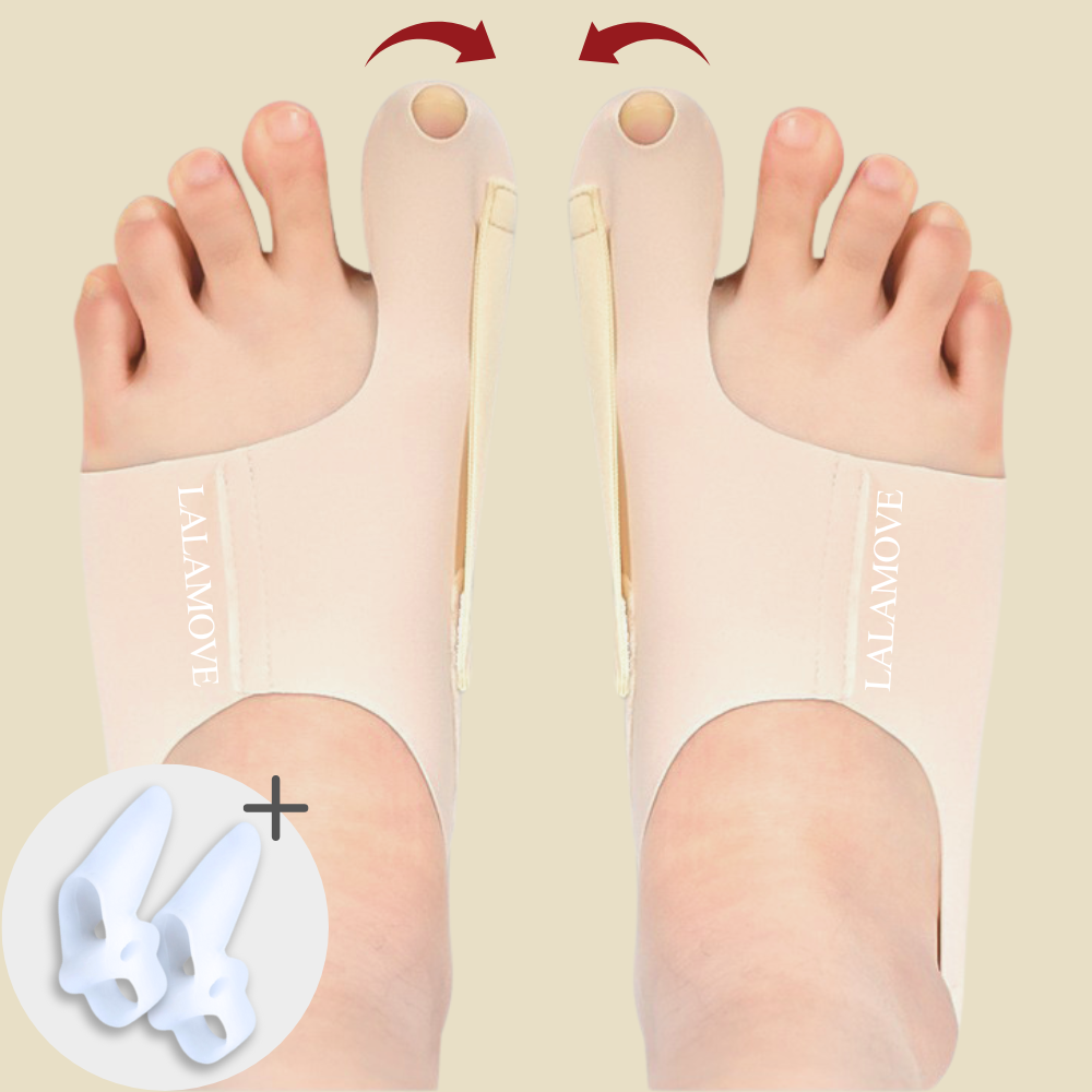 엄지 발가락 보호대 교정기 벌리기 실리콘 휨