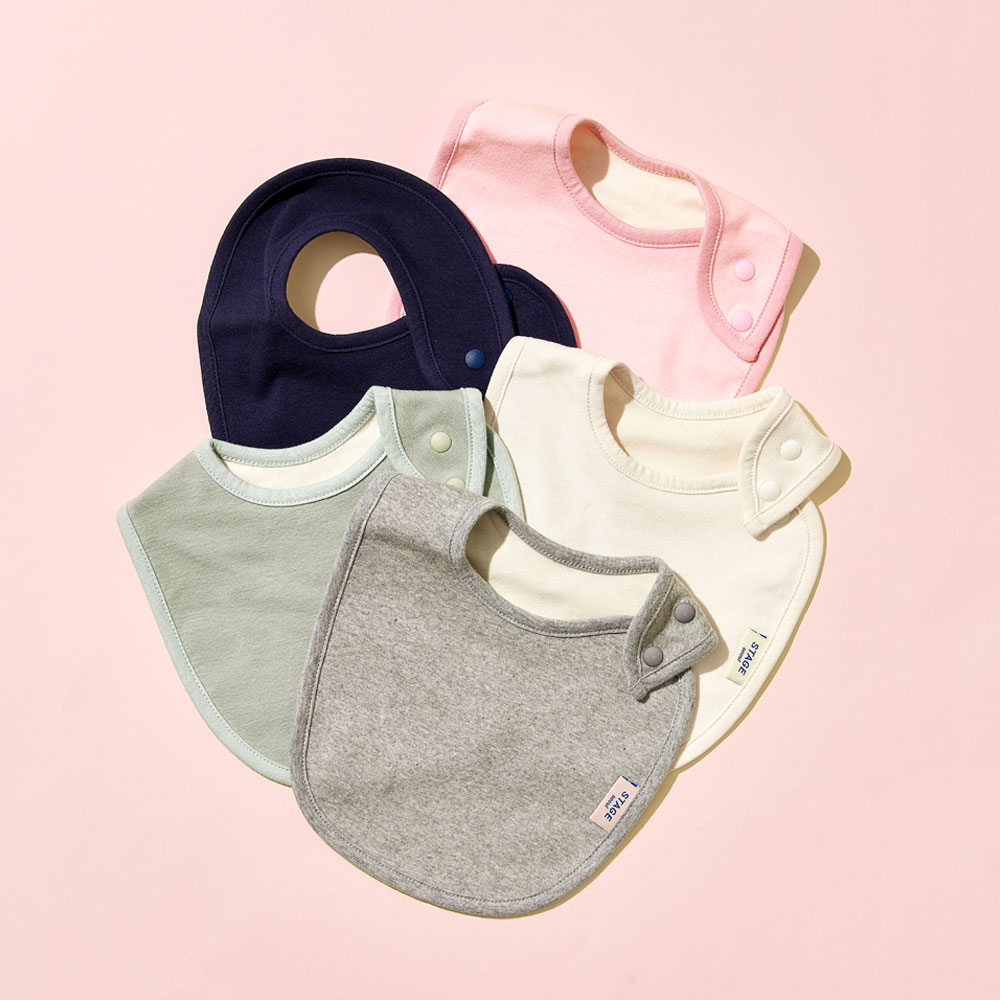 아기 침받이 턱받이 오가닉 [리틀래빗]