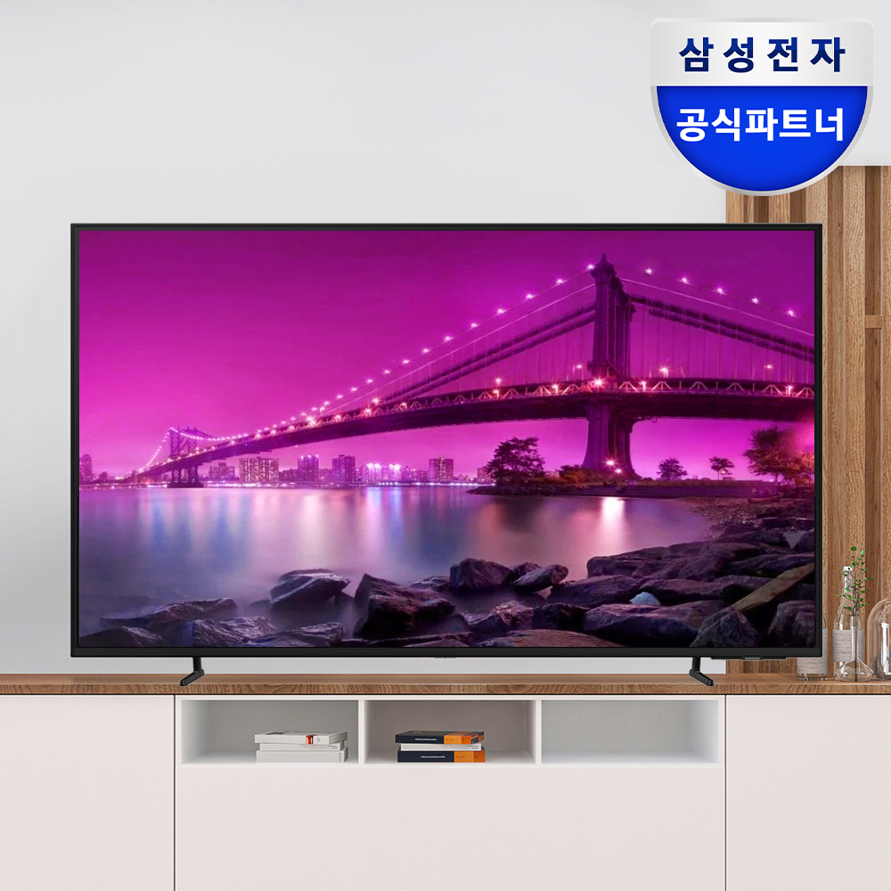 삼성 4K UHD 스마트 사이니지 TV 1등급 스탠드형 기사님 방문설치 107.9cm(43인치), 스탠드 제품 이미지
