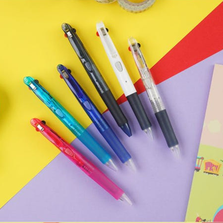 일본 제브라 4색 볼펜 0.7 일제 잘써지는 필기감좋은부드러운 고시생 볼펜 10개