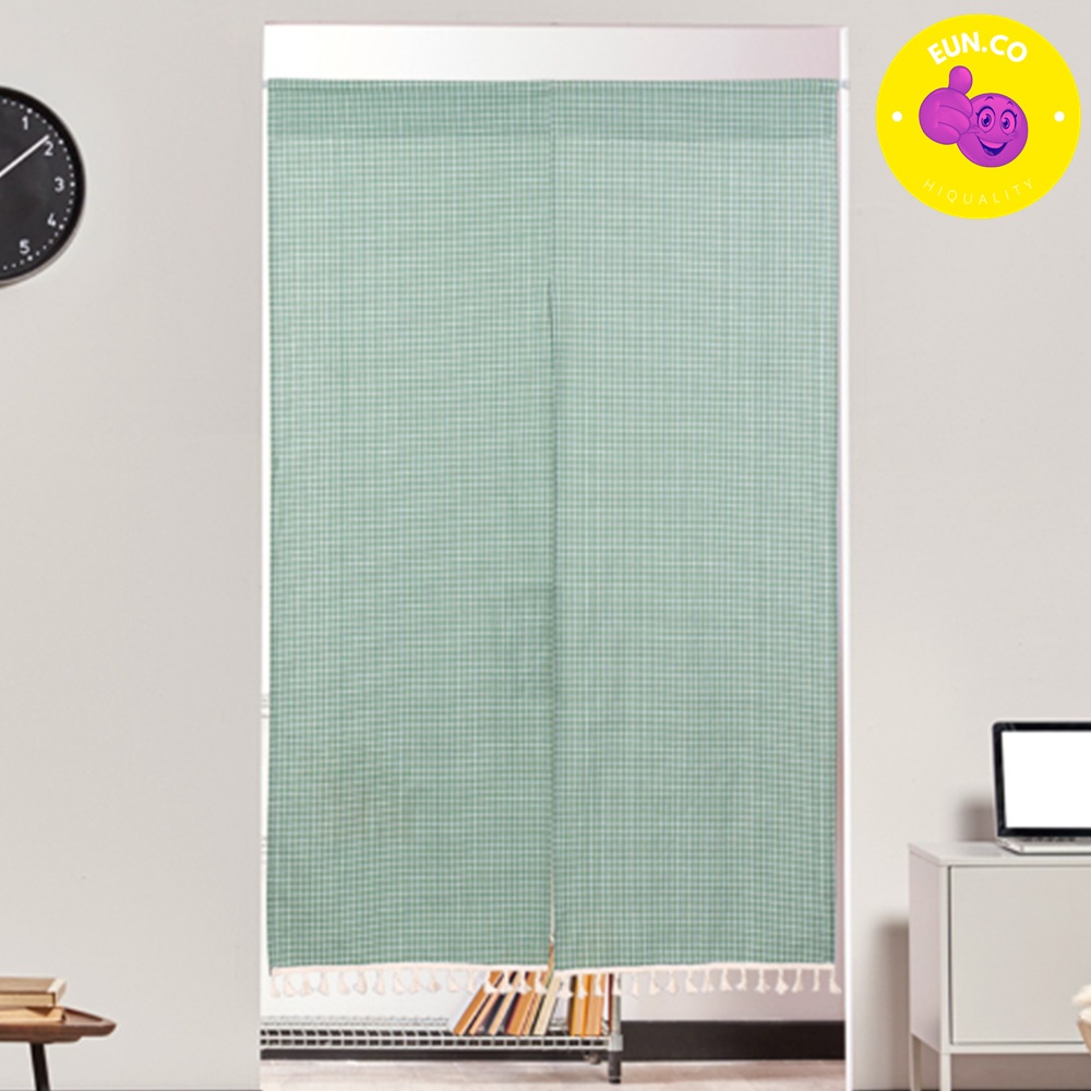 다용도실커튼 주방입구커튼 세탁실 가림막 커텐 공간분리 가리개 바란스
