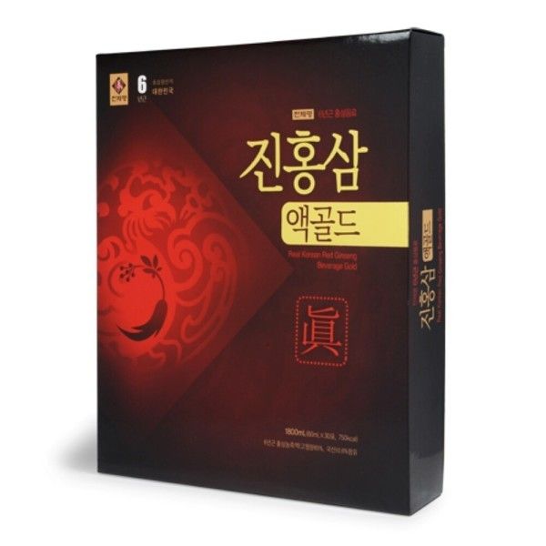 천제명 본사 6년근홍삼 진홍삼액골드 60ml x 30포 : e미마트