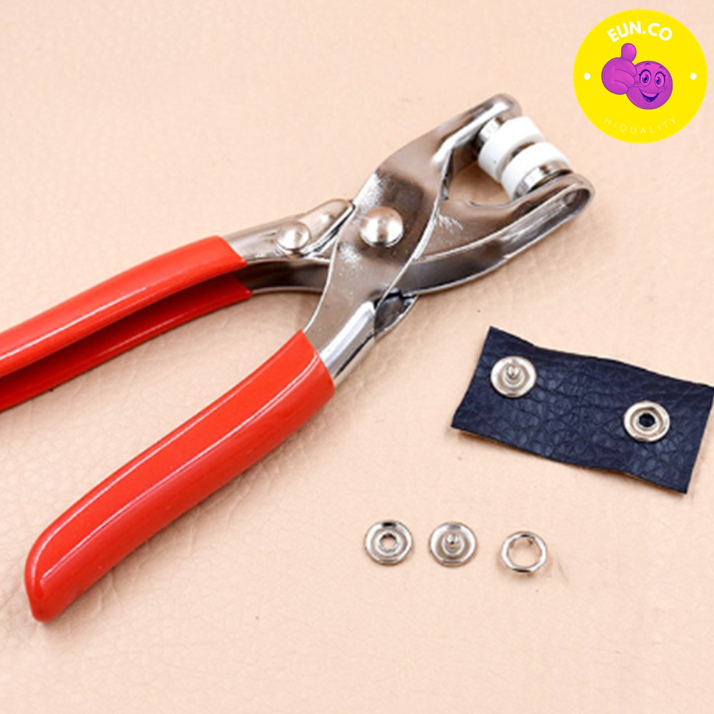 똑딱단추 펀칭 옷수선 diy 가죽공예 구멍뚫는기계 의류수선 - 메인 이미지