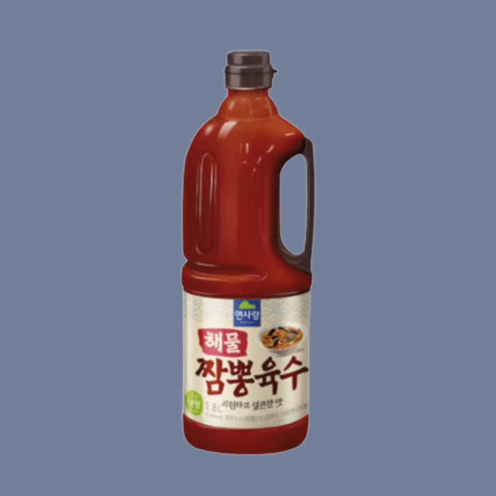 면사랑 해물짬뽕육수 냉장 짬뽕 : 루키두스