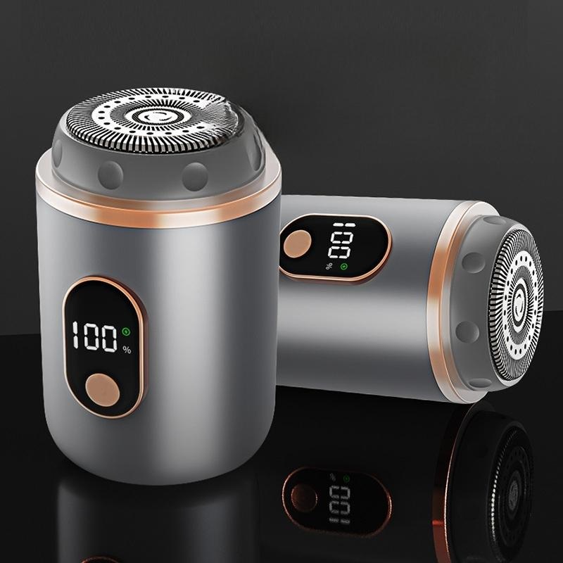 2025 캡슐식 스마트 전기 면도기 LCD 디스플레이