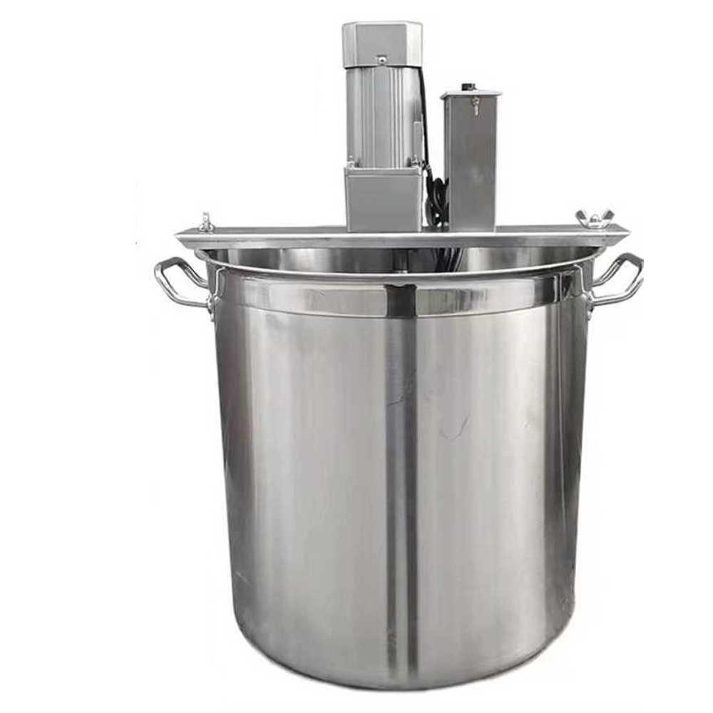 소스 볶음기 업소용 대용량 냄비 교반기 회전 국솥 30cm - 상품 이미지