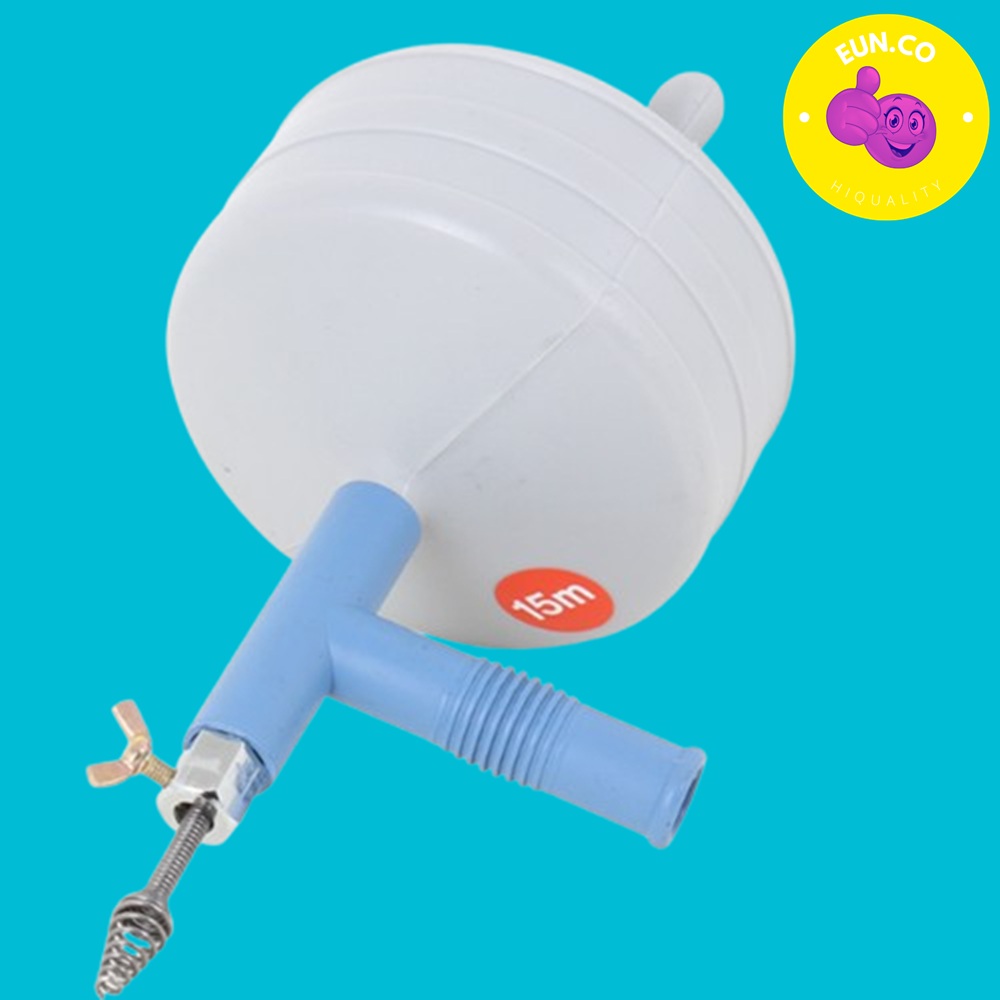 15M 배관막힘 하수도뚫는기계 하수구스프링 배관청소기 수동