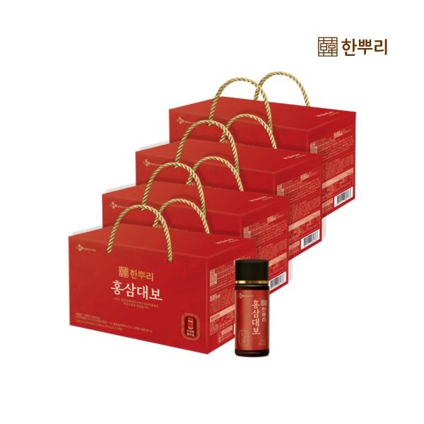 [CJ공식] 한뿌리 홍삼대보(100ml10병) 4박스 311504 : 라이프하우스9