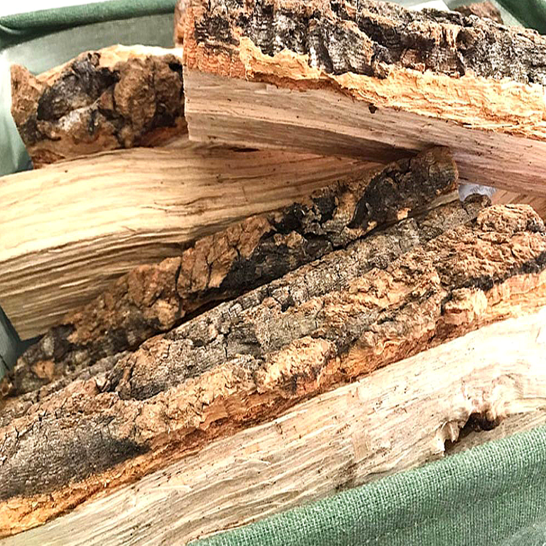 국내산 크루픽 참나무 장작 10kg+오로라가루 100g 캠핑장작 통나무장작