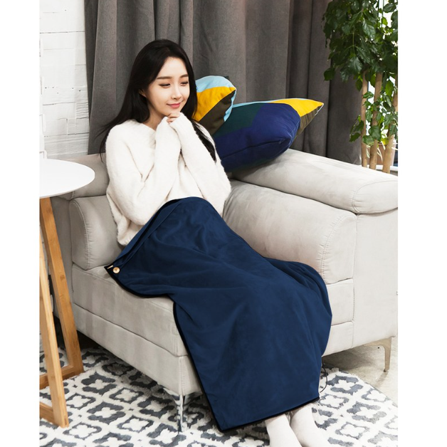 소형 전기담요 1인용 덮는 전기 이불 usb 무릎담요