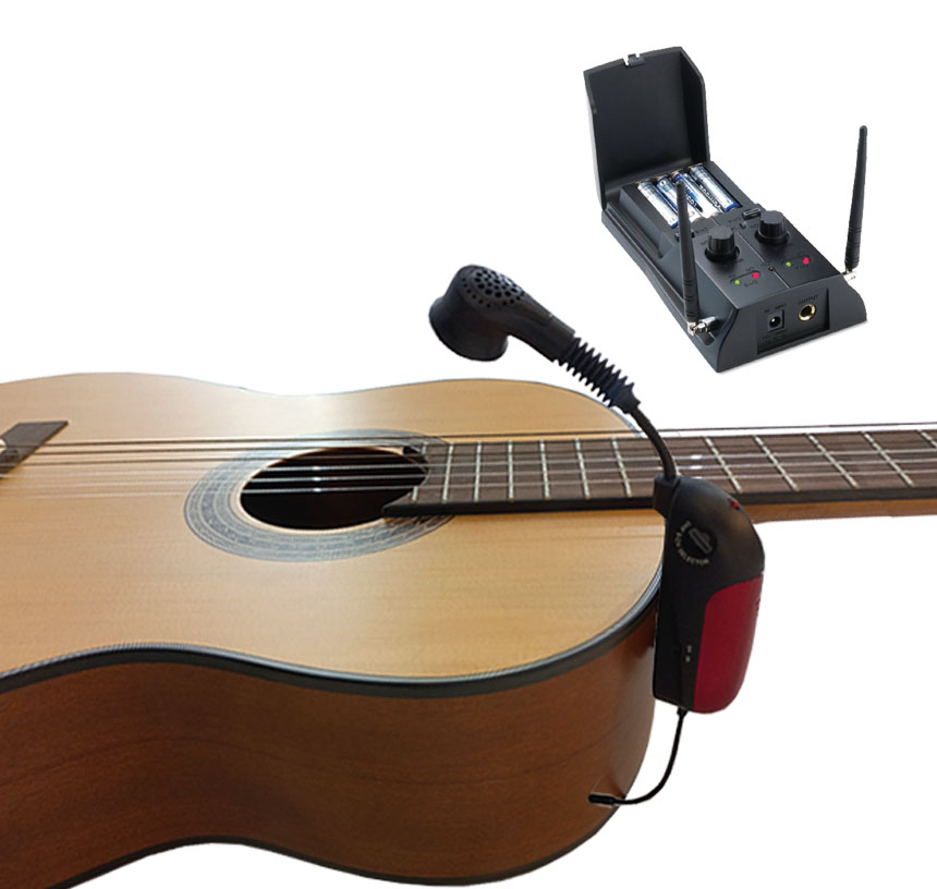 클래식 기타 무선마이크 어쿠스틱 guitarMic 사운드플러스 악기마이크 - 상세 이미지 2