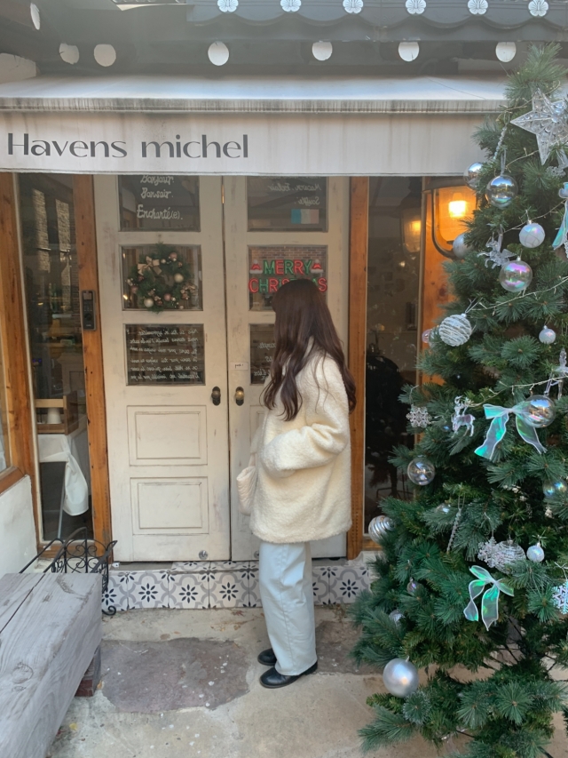 💕URBANE MADE 양모55 💕오레오 오버핏 울 부클 하프 코트 (2c) 상세 이미지 208