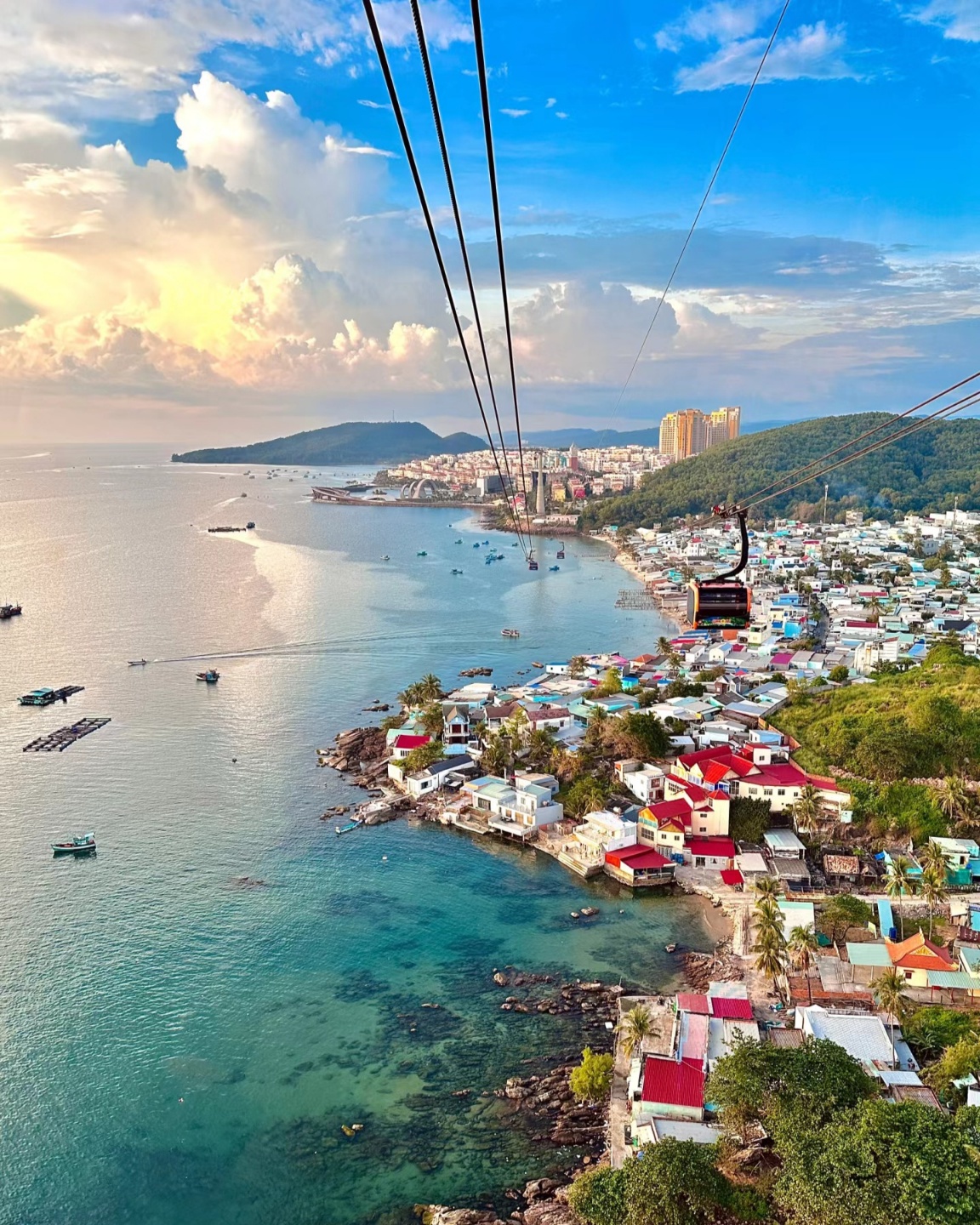 [스냅촬영+스노클링] 푸꾸옥 스노쿨링 시그니처 호핑투어 혼똠섬 케이블카 (픽업샌딩 포함)