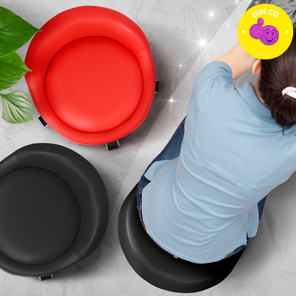 청소용 좌식 의자 바퀴달린 바닥 앉은뱅이 동글뱅이 원형 스툴