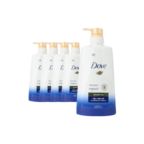 도브 인텐스 리페어 샴푸 680ml 5개 : e선마트