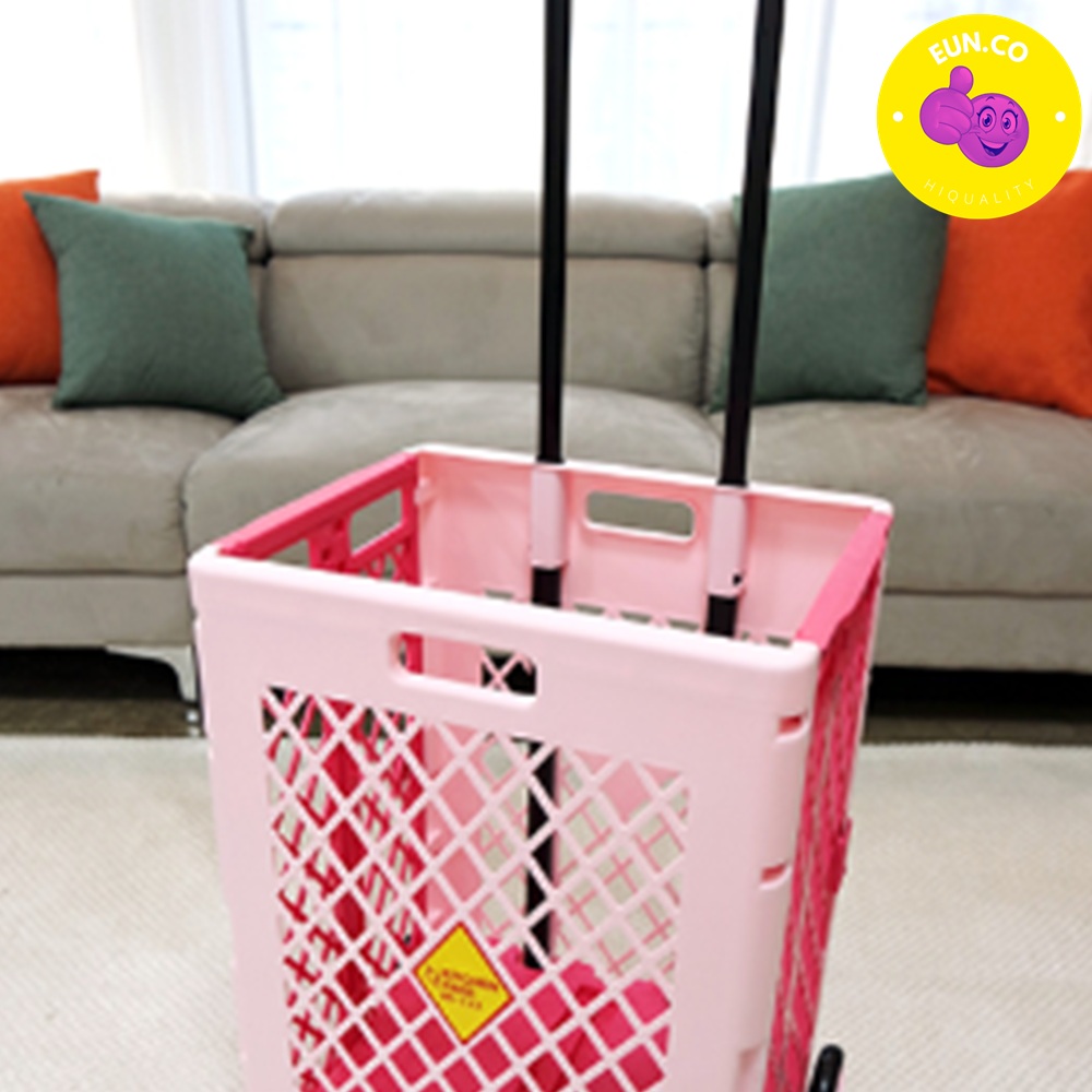 시장캐리어 장보기카트 폴딩 접이식 이동식 바구니카트