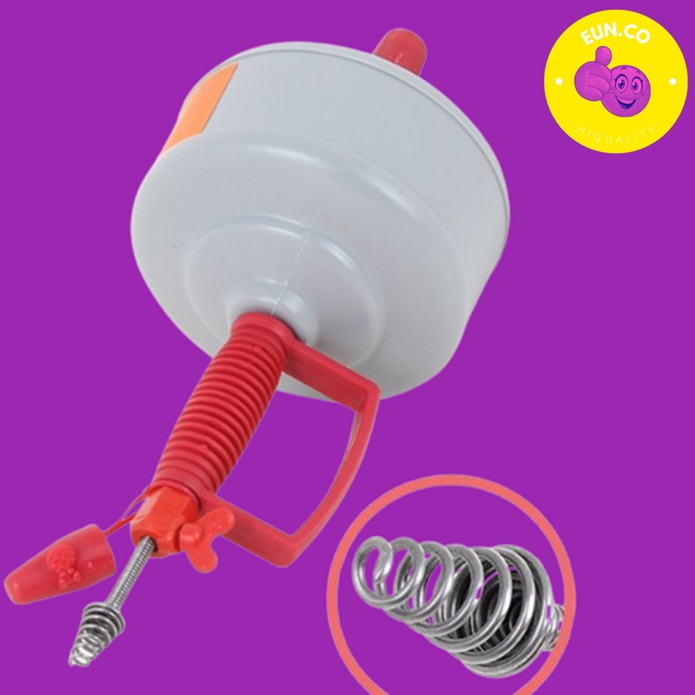 5M 변기막혔을때 하수도뚫는기계 배관청소기 뚫어뻥 스프링청소기