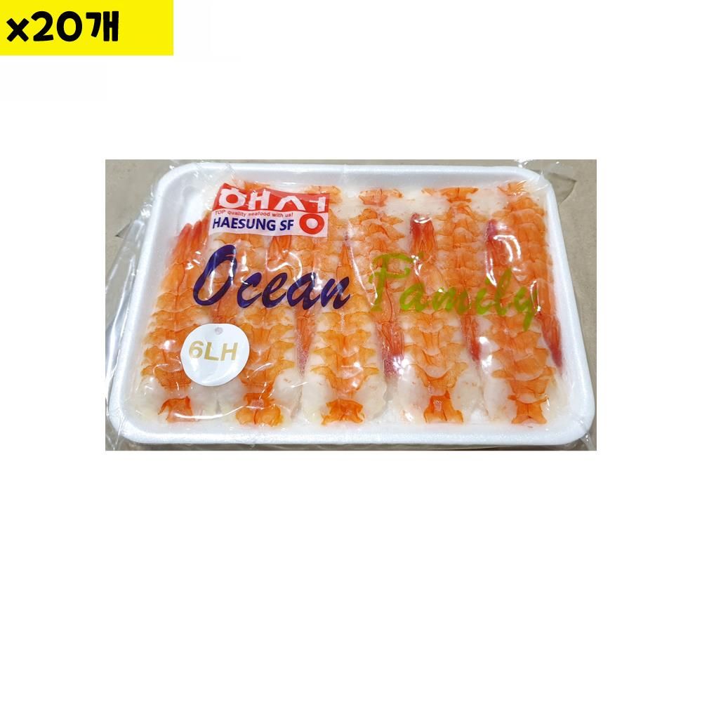 해성에스에프 목초새우 6LH 180g x20개 : 레몬마트