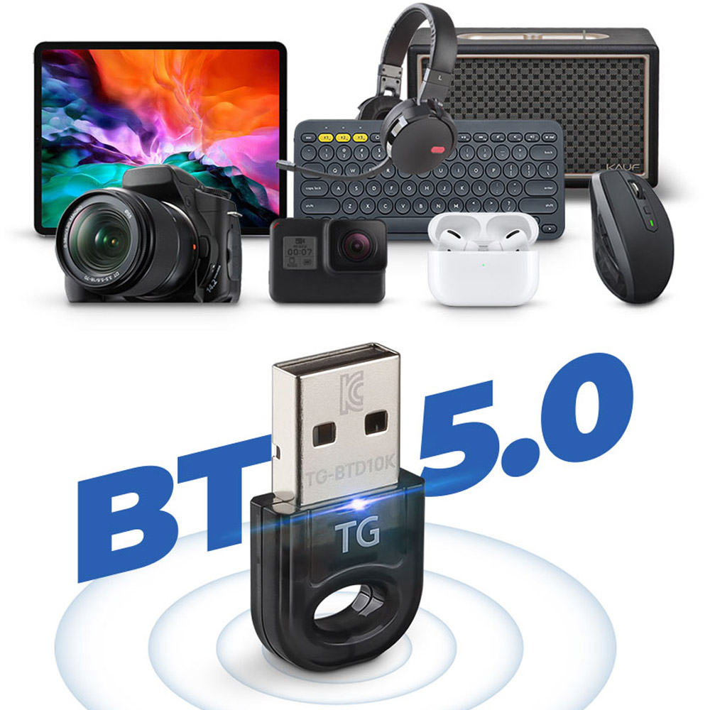 USB 블루투스 동글 무선 수신기 리시버 데스크탑 PC 노트북 - 상세 이미지 4