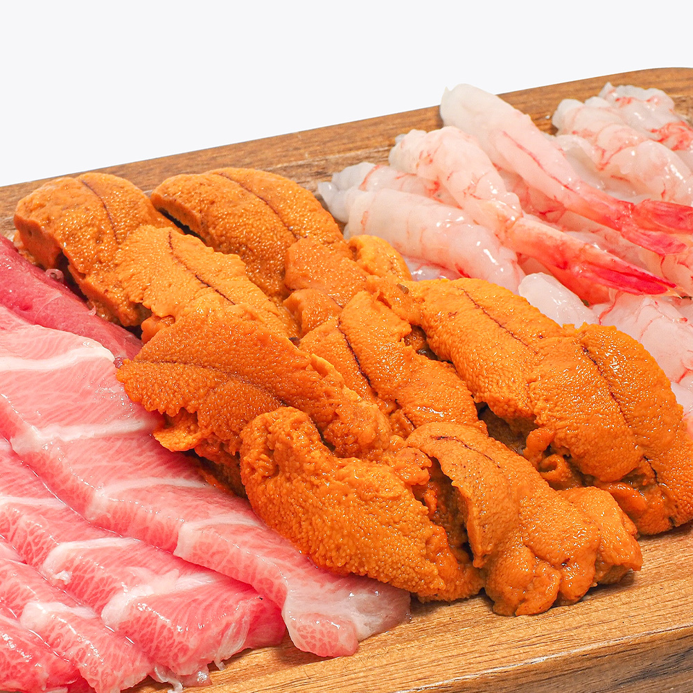 단새우 성게알 감태 홈마카세 오마카세 세트 아마에비 우니 참치 - 상세 이미지 5