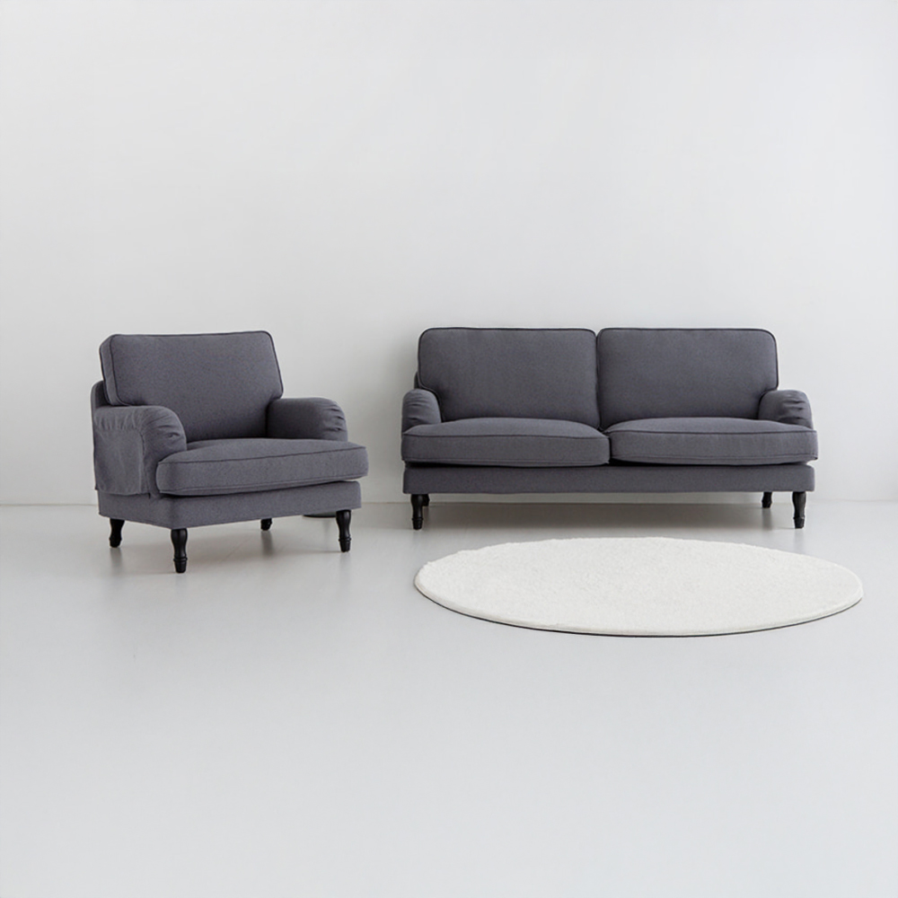 JEEIN 1인소파 다크그레이 0075.6482, 1인용