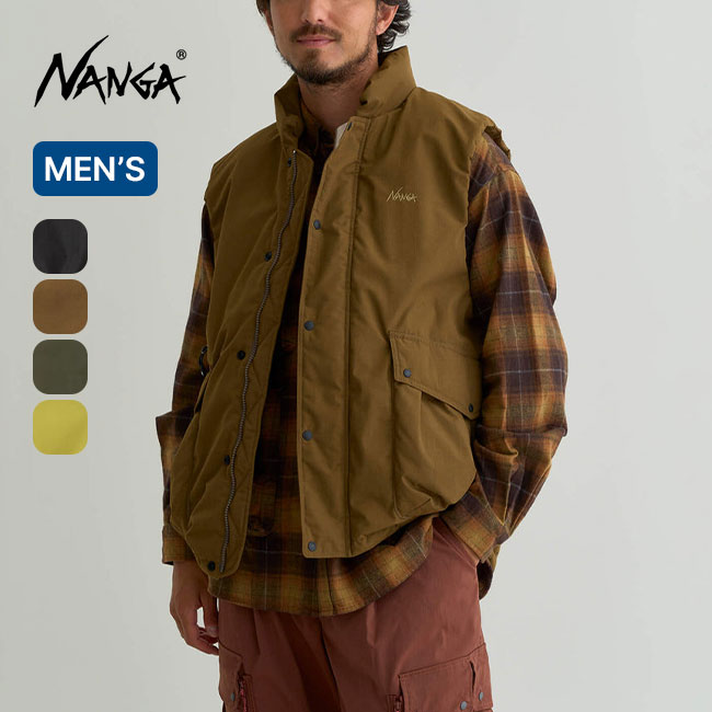 난가 NANGA HINOC DOWN VEST 난연 패딩 조끼 ND2441-1N203-A - 상품 이미지