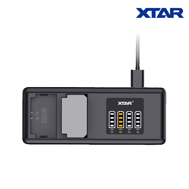 XTAR SN4-FZ100 소니 배터리 듀얼 고속 충전기
