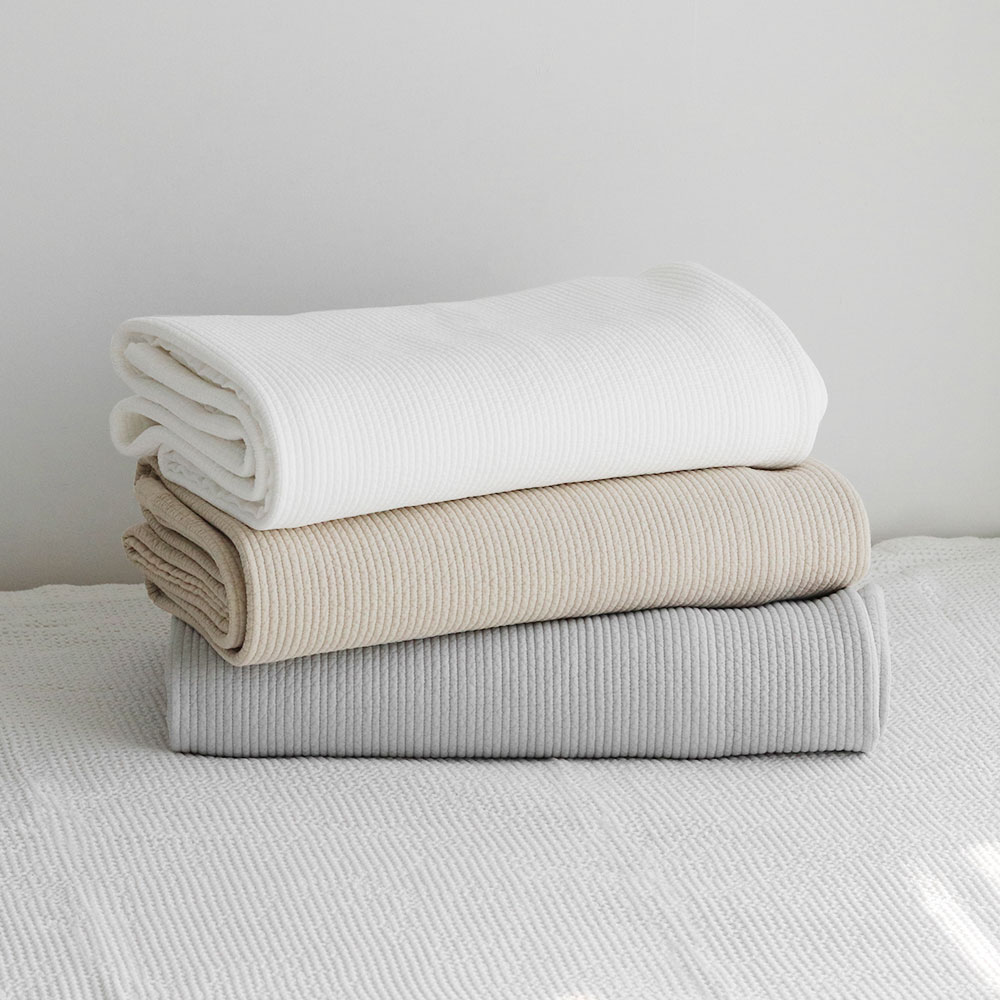 피넛버터젤리 노바 오가닉 목화솜 누빔 스프레드 이불패드 슈퍼싱글 SS 120x210