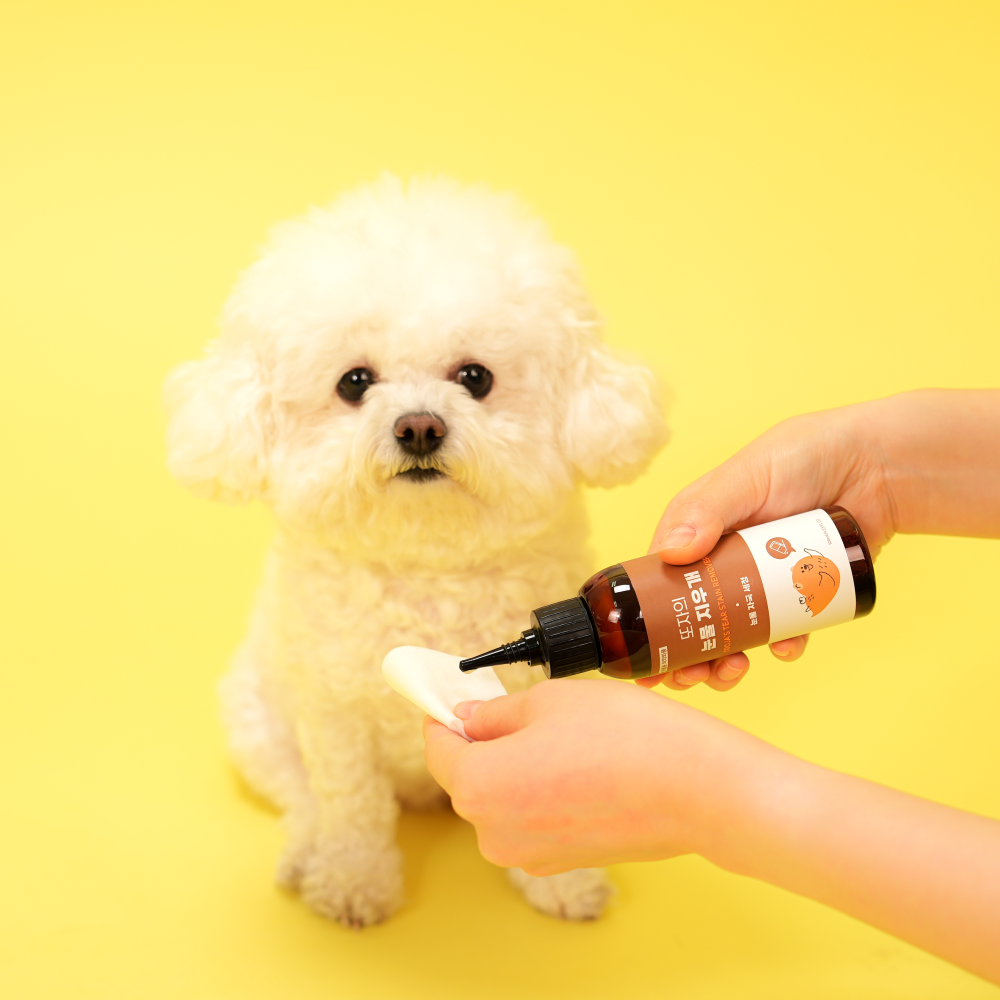 또자 눈물지우개 강아지 댕댕이 눈꼽 눈물자국 말끔히 티어스테인 리무버 120ml, 1개 - 상세 이미지 4
