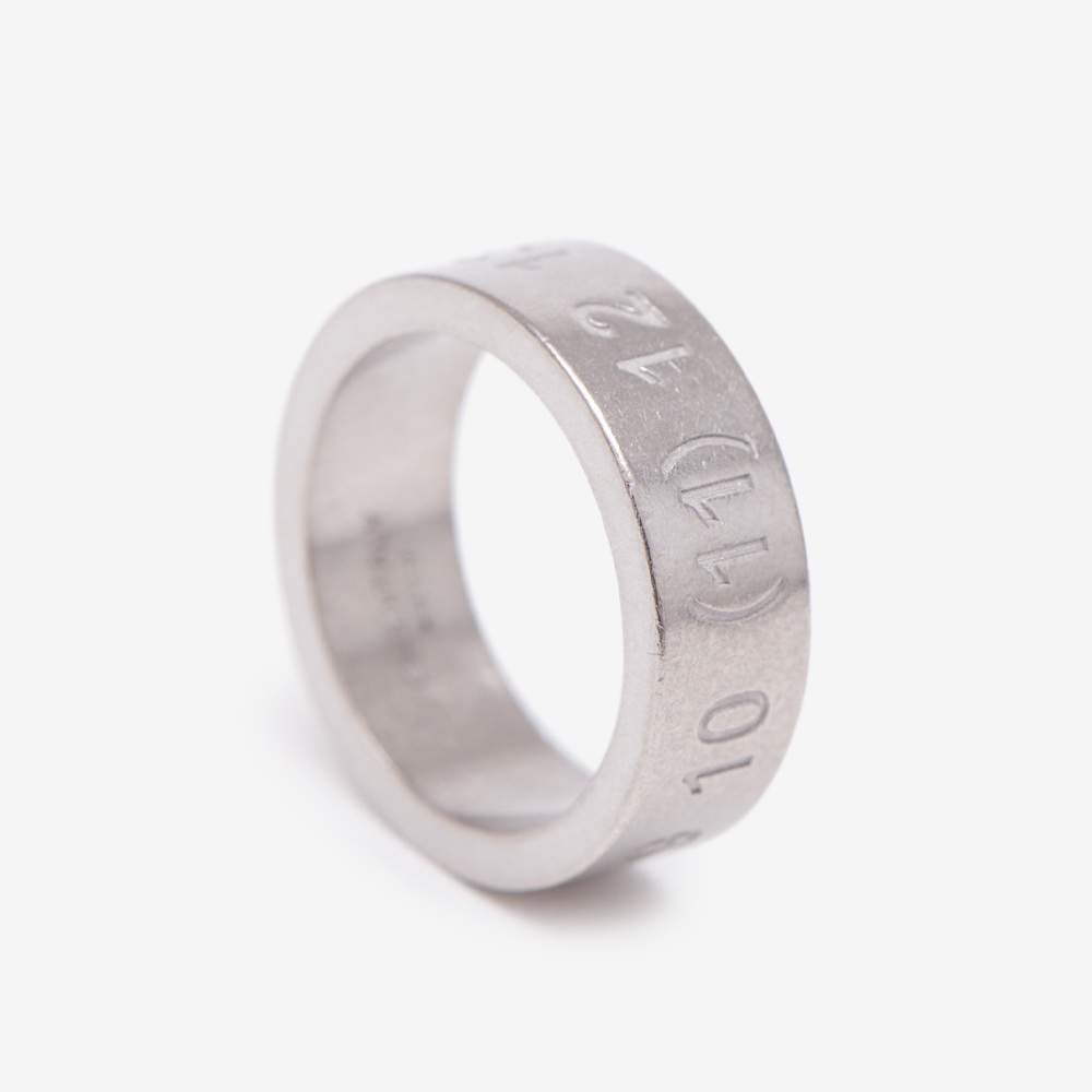 메종 마르지엘라 뉴메리컬링 넘버링 6mm SI8UQ0003SV0129951 마르지엘라 반지 남녀공용 커플링 - 상세 이미지 4