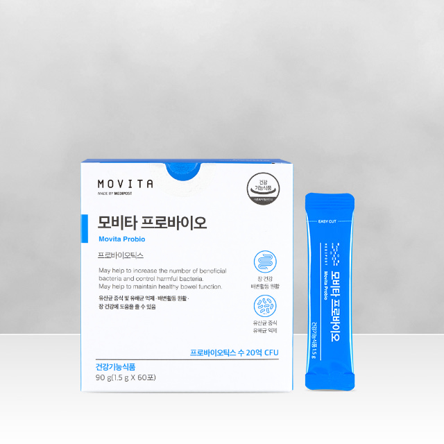 모비타 건강한 장 밸런스 20억 유산균 푸룬맛 프로바이오 2개월 - 메인 이미지