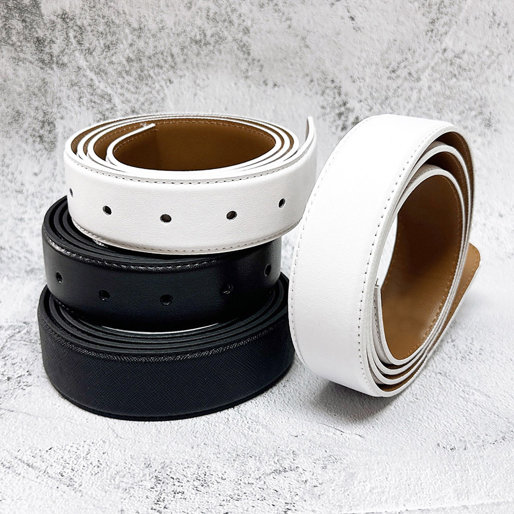 국산 플럼도트 폭33mm 교체용 소가죽벨트끈 허리띠