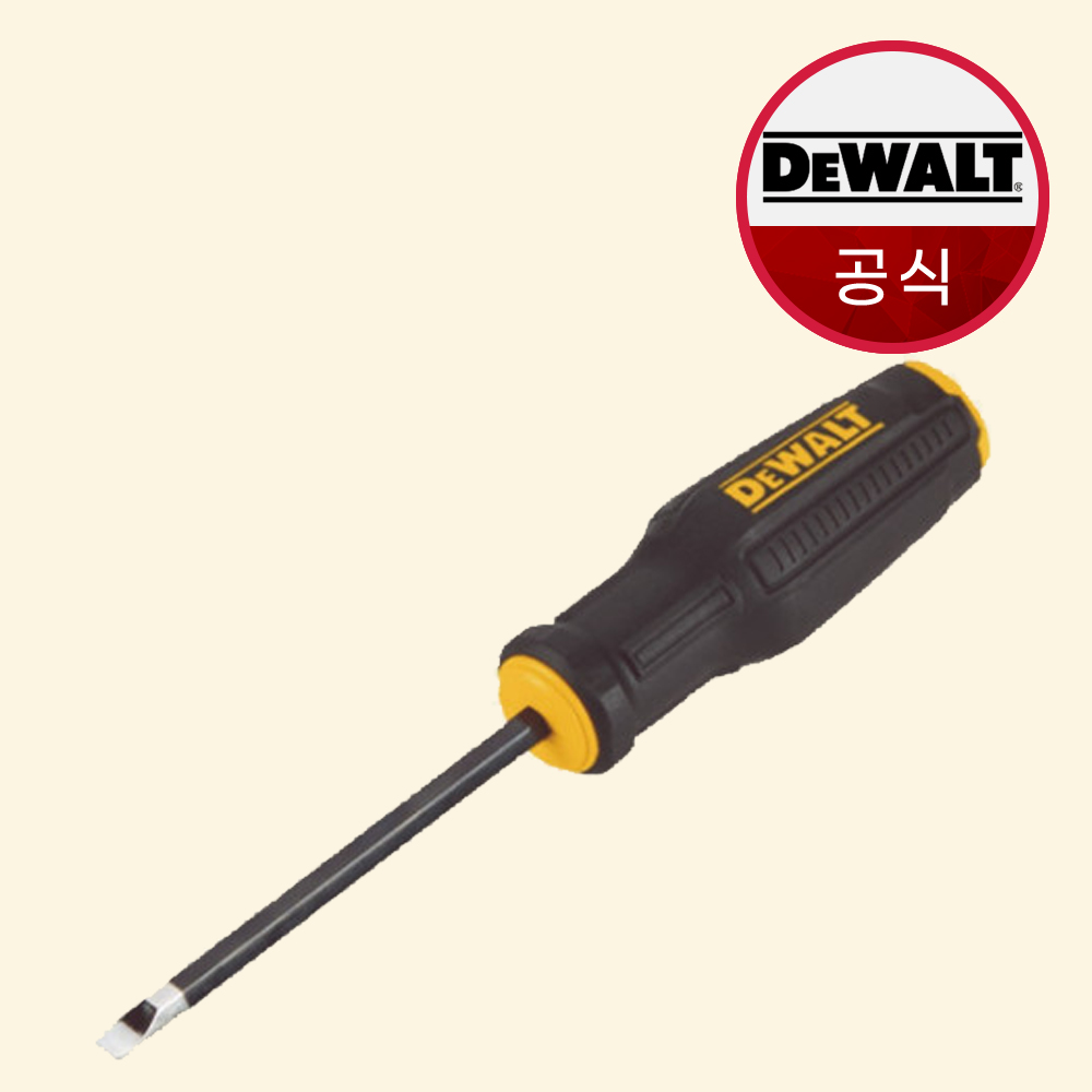 디월트 스크류드라이버 일자 6.5mm x 100mm DWHT65005 - 상품 이미지