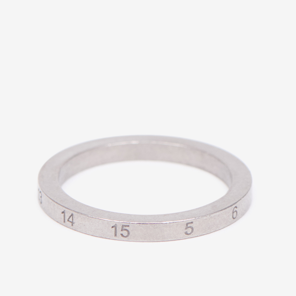 메종 마르지엘라 뉴메리컬링 넘버링 2mm SI8UQ0002SV0129951 마르지엘라 반지 남녀공용 커플링 - 상세 이미지 4