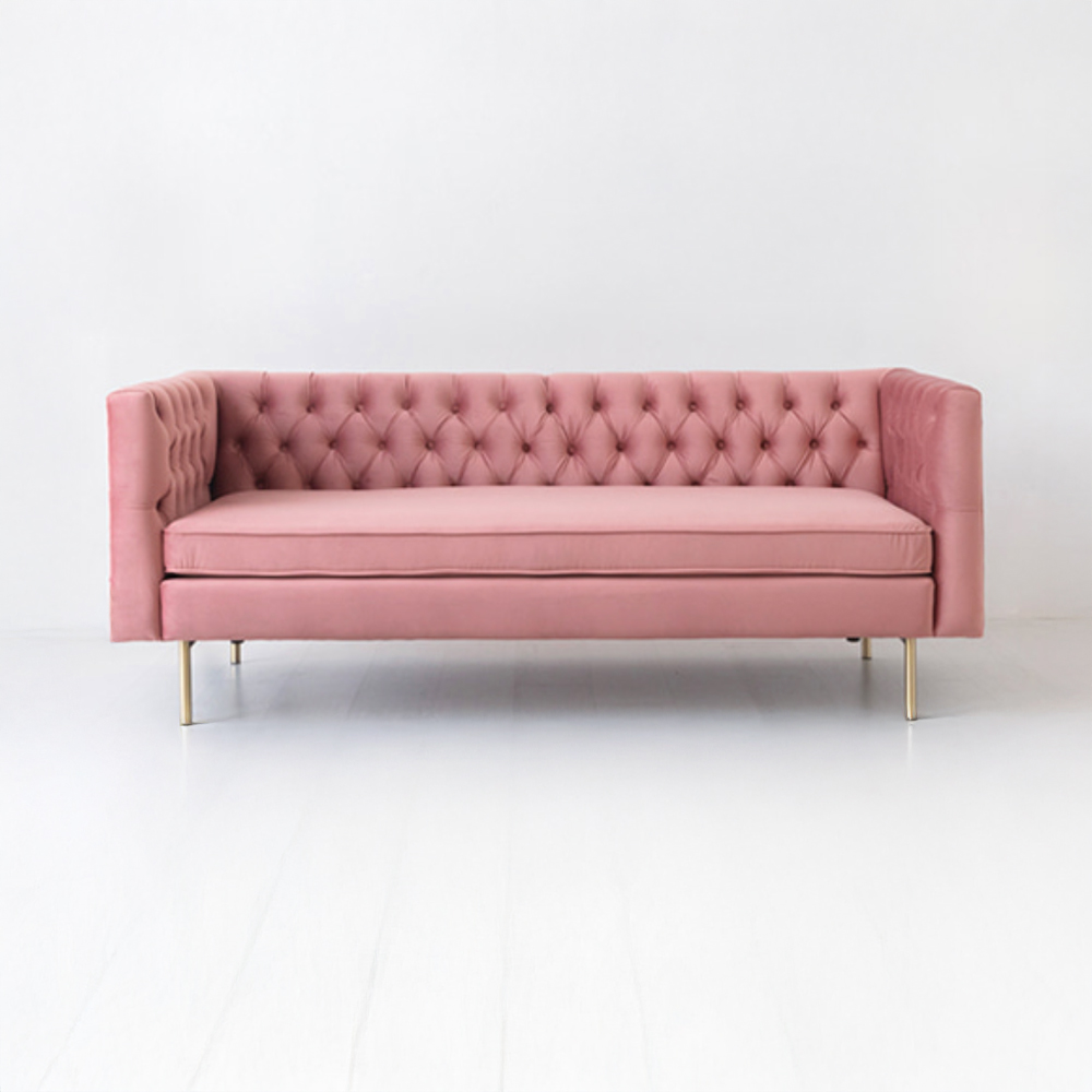 네르센 벨벳소파 3인 HN022B